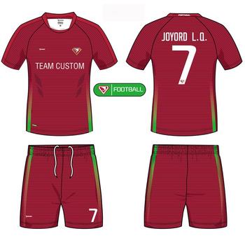 custom soccer jerseys sublimation printing soccer uniforms 6JB39133