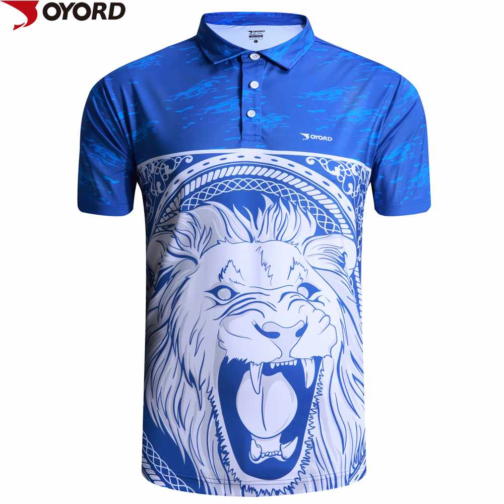 Latest design polo shirt oem polo shirt 100 polyester sublimation polo t shirts-6JS39338
