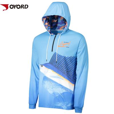 Custom high quality an-UV sublimated fishing shirts