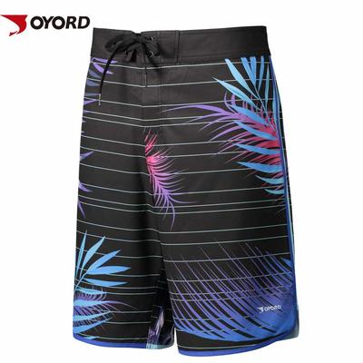 Professional design sublimation printing polyester beach shorts