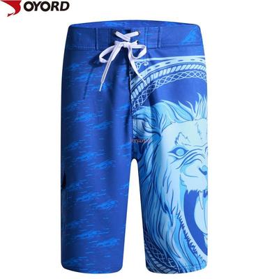 Custom high quality men swimming trunks sublimated 92% polyester 8% spandex shorts-6JK39318
